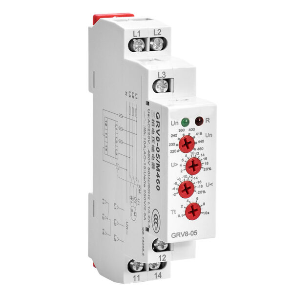 Three Phase Voltage Monitoring Relay Reliable Protection three Phase Systems voltage relay over voltage protection relay