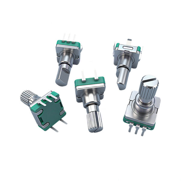 Rotary encoder manufacturer with push-button switch incremental pulse knob digital potentiometer‌