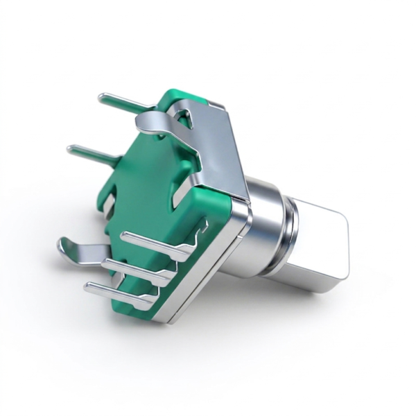 20 pulse 20 position EC11 encoder, half shaft 20 position pulse digital signal potentiometer