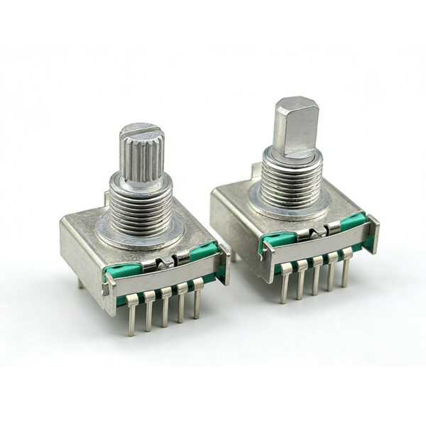 RS17 Rotating Band Encoder Switch Multi level Adjustment with Push Buttons RS17 Potentiometer Switch
